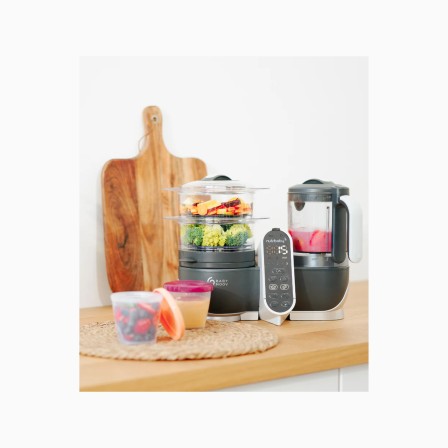 ROBOT DE COZINHA MULTIFUNCIONAL NUTRIBABY + INDUSTRIAL GREY