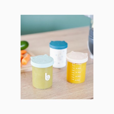 SET 6 FRASCOS DE ARMAZENAMENTO EM VIDRO ISYBOWLS