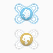 PACK CHUPETA PERFECT START 0-2M AZUL