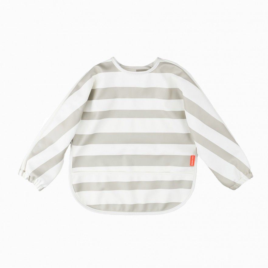 BABETE COM MANGAS E BOLSO STRIPES