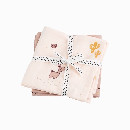 PACK 2 MUSSELINAS LALEE