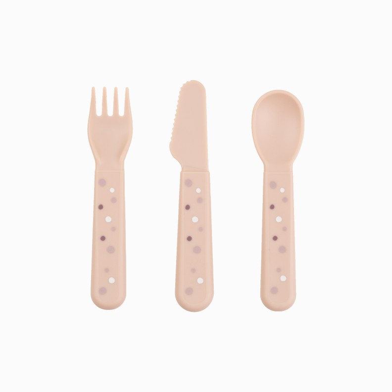 CONJUNTO TALHERES FOODIE HAPPY DOTS