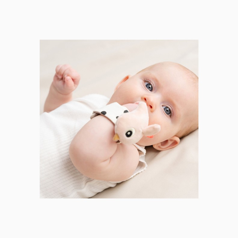 CONJUNTO 2 CHOCALHOS DE PULSO HAPPY CLOUDS