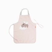 AVENTAL INFANTIL IMPERMEVEL HAPPY CLOUDS POWDER