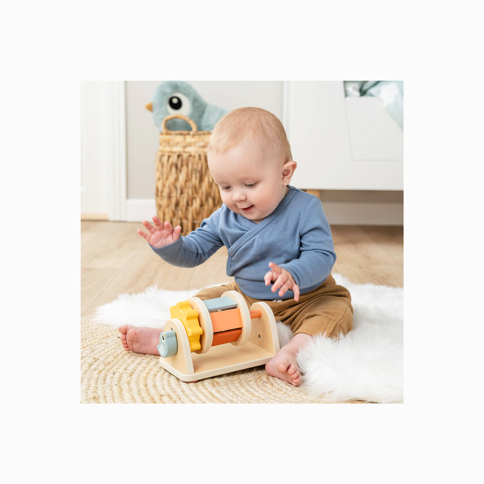 BRINQUEDO DE ATIVIDADES GIRATÓRIO BIRDEE MIX