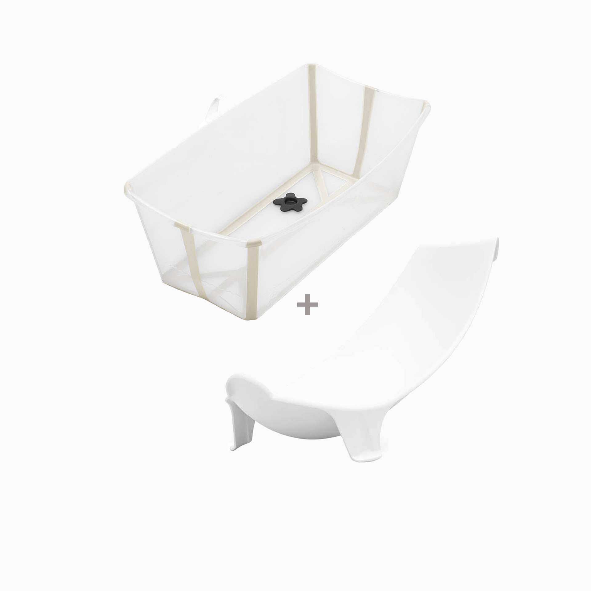 PACK BANHEIRA FLEXI BATH + SUPORTE PARA RECÉM-NASCIDOS