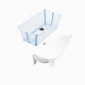 PACK FLEXI BATH + SUPORTE PARA RECM-NASCIDOS OCEAN BLUE