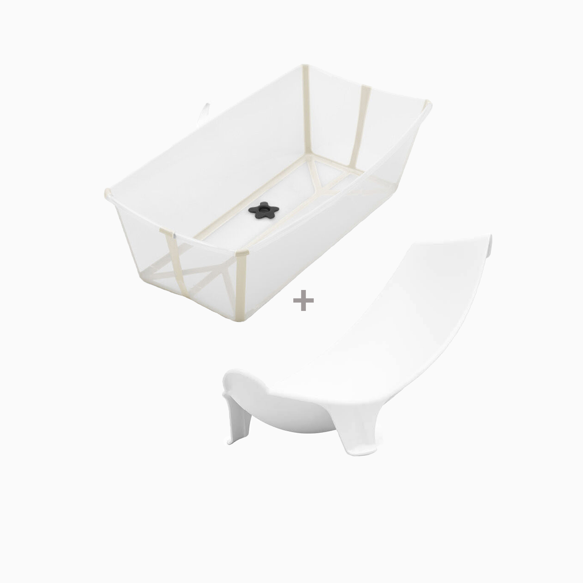 PACK BANHEIRA FLEXI BATH XL + SUPORTE PARA RECÉM-NASCIDOS