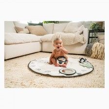 TAPETE DE ATIVIDADES LUXE DEVELOPMENTAL GYMINI BLACK & WHITE DCOR