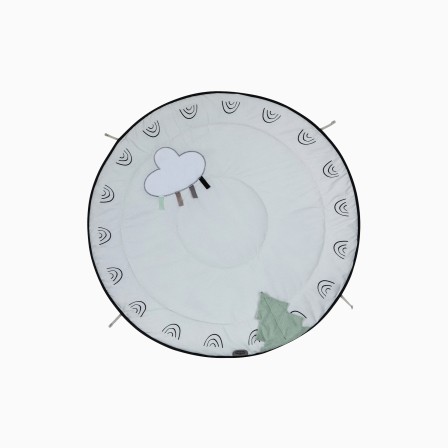 TAPETE DE ATIVIDADES LUXE DEVELOPMENTAL GYMINI BLACK & WHITE DÉCOR