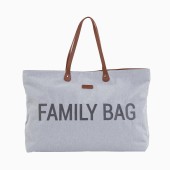 FAMILY BAG TECIDO CANVAS GRIS