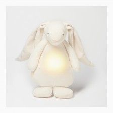 PELUCHE LUZ-SOM COELHO MOONIE CREME