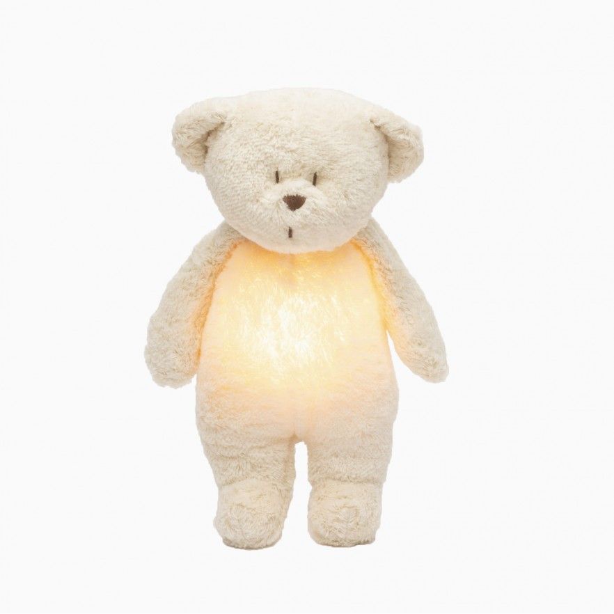 PELUCHE LUZ-SOM URSO ORGNICO MOONIE