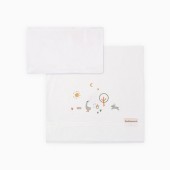 LENÇOL PARA ALCOFAS GRANJA BRANCO/TEJA LENÇOL PARA ALCOFAS GRANJA BRANCO/TEJA