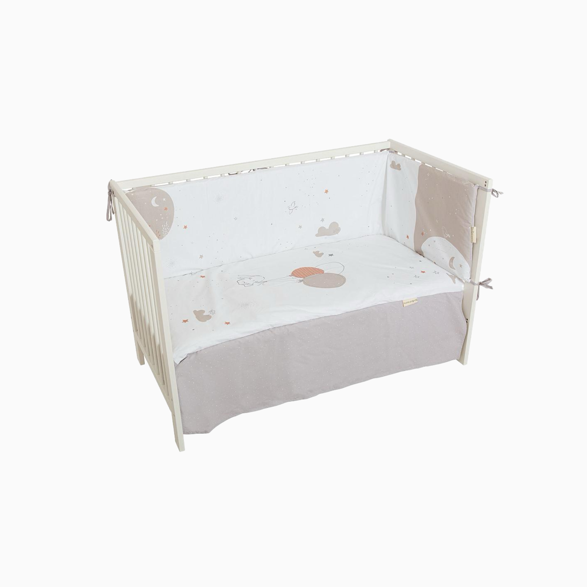 TEXTIL 2 PEÇAS JOLIE BRANCO/LINO