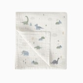 MUSSELINA TREX BRANCO/VERDE