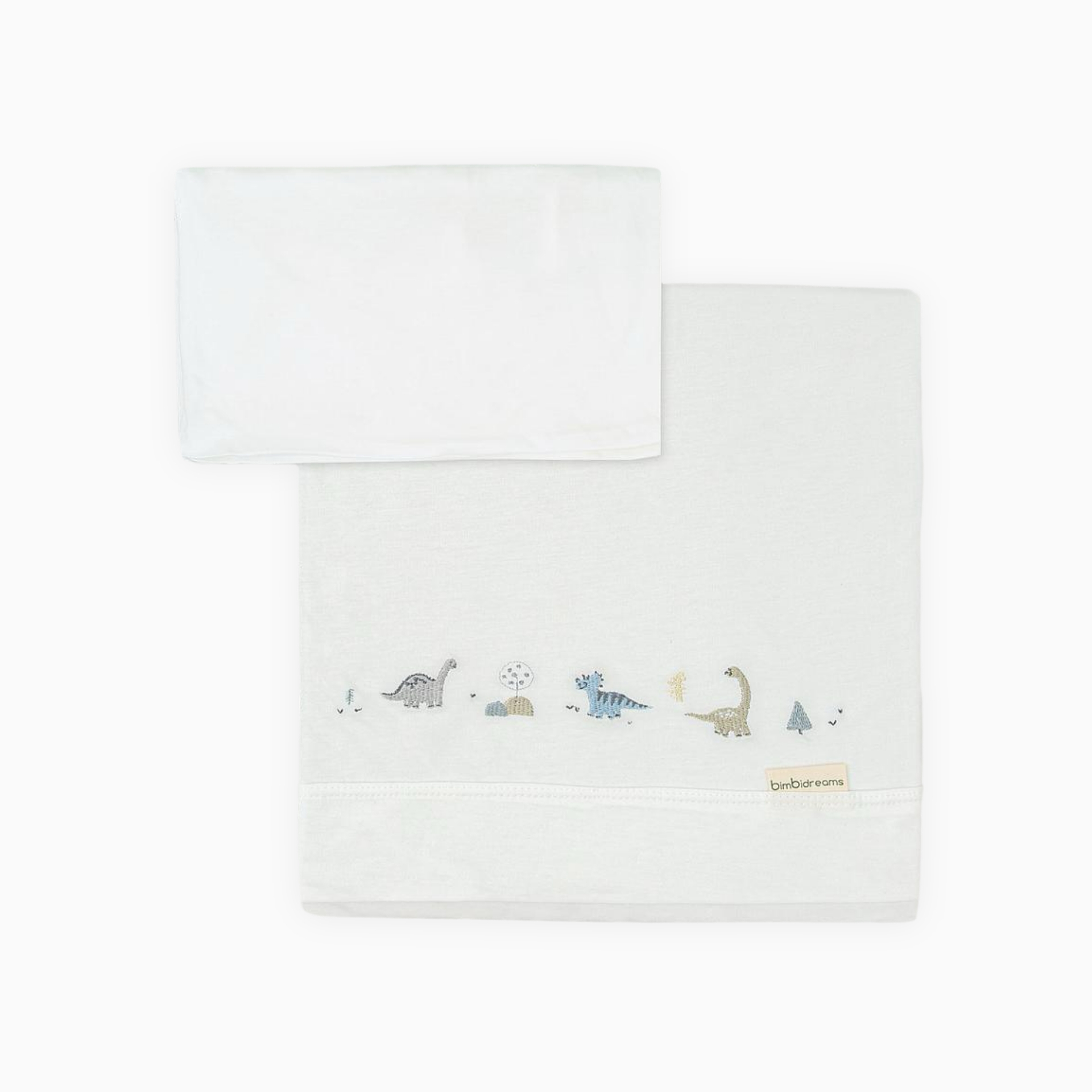 LENÇÓIS PUNTO TREX BRANCO/VERDE