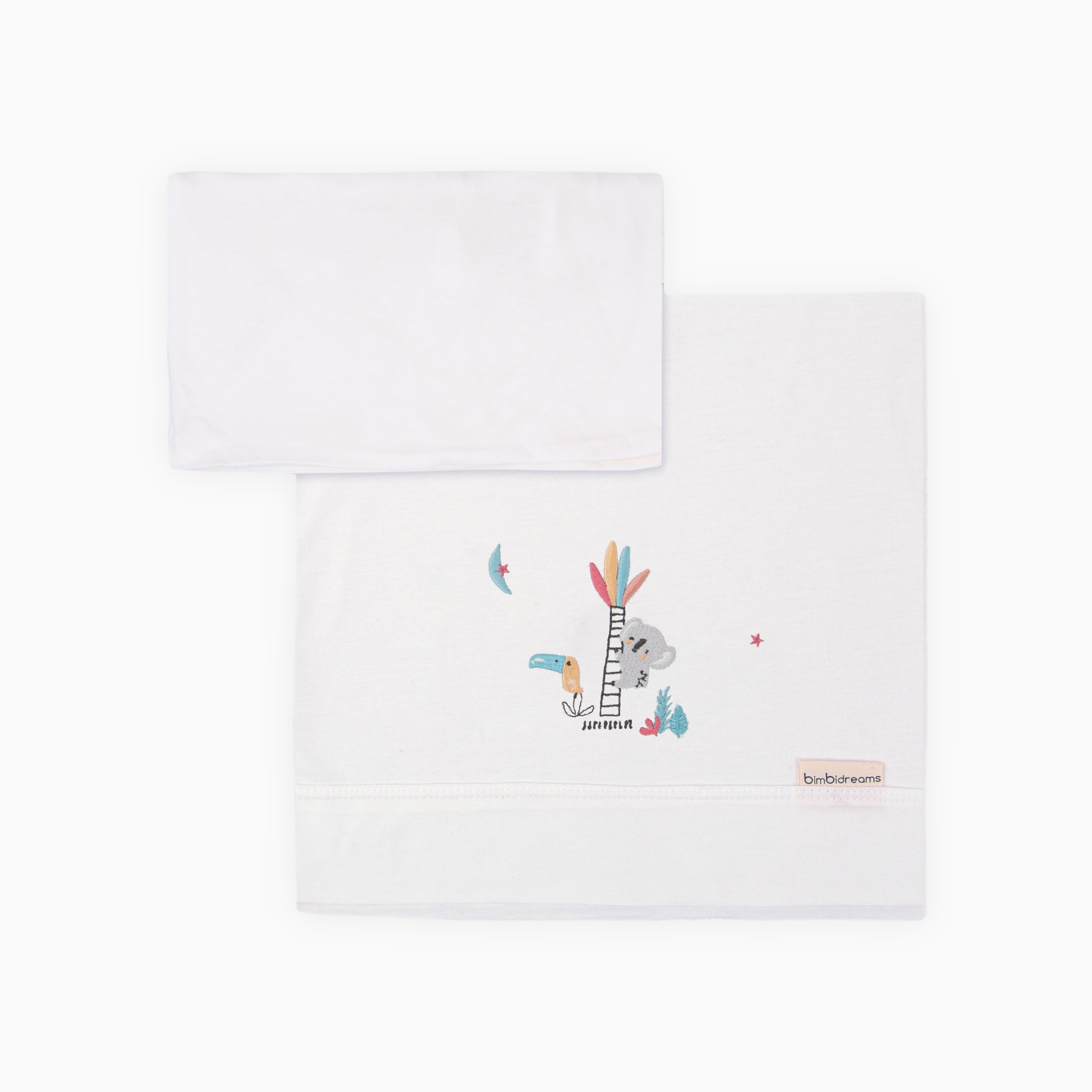 LENÇÓIS PUNTO TUCAN BRANCO/VERDE