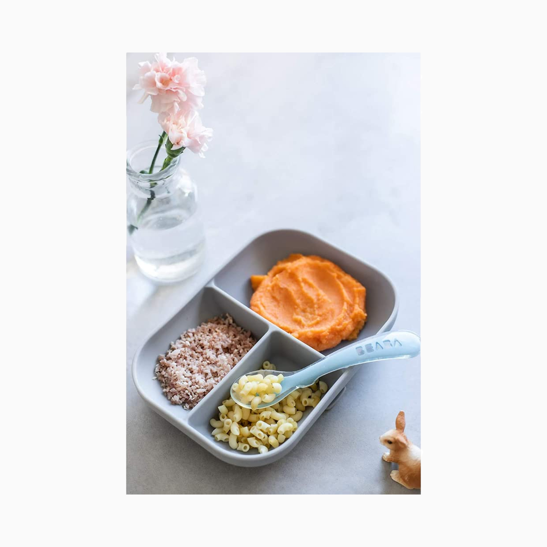 CONJUNTO DE APRENDIZAGEM DE SILICONE 2 PEÇAS