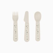CONJUNTO TALHERES FOODIE CONFETIS SAND