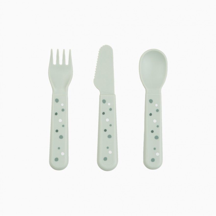 CONJUNTO TALHERES FOODIE HAPPY DOTS