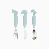 CONJUNTO DE TALHERES EASY-GRIP DEER FRIENDS BLUE