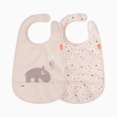 SET 2 BABETES COM VELCRO OZZO POWDER