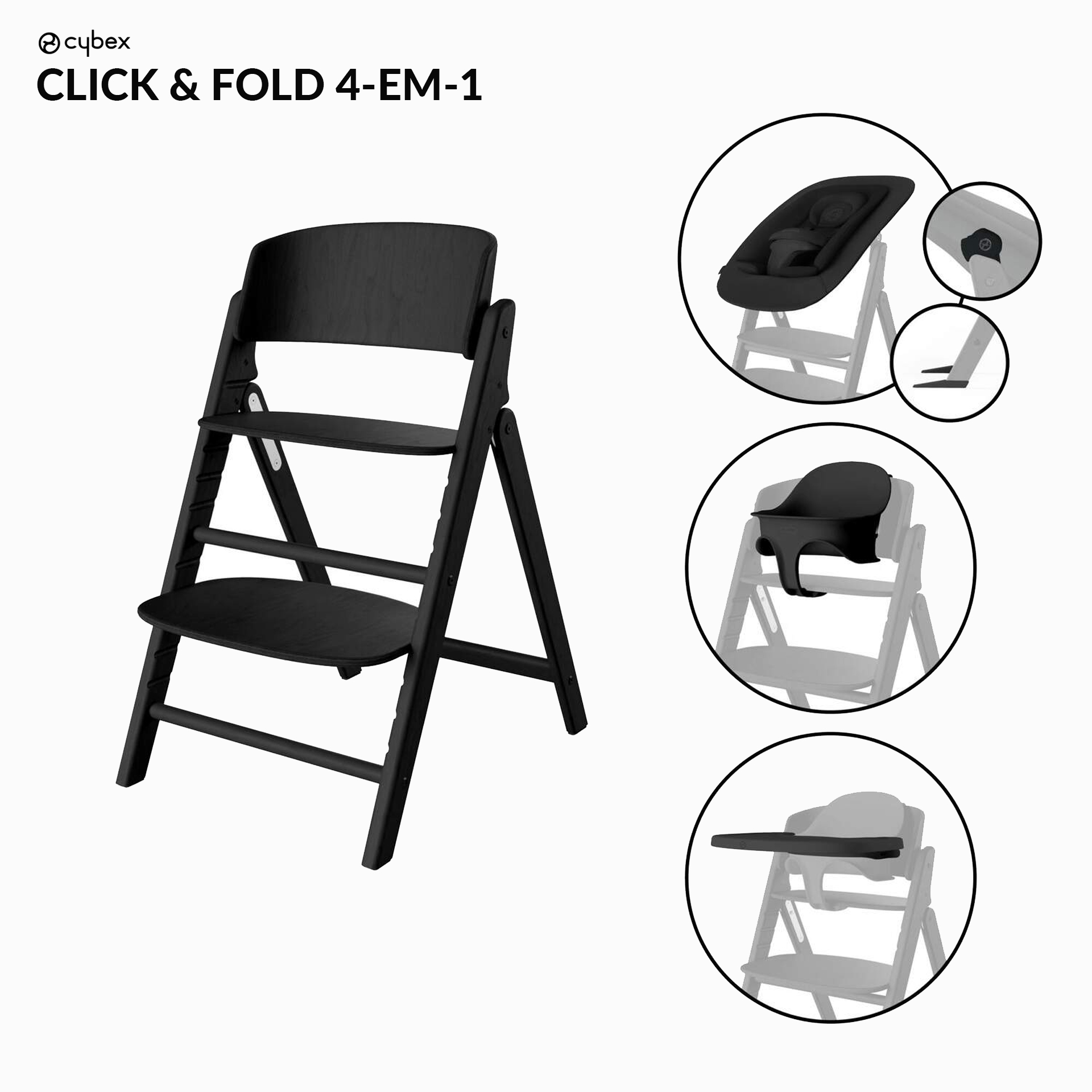 CLICK & FOLD 4 EM 1 SET