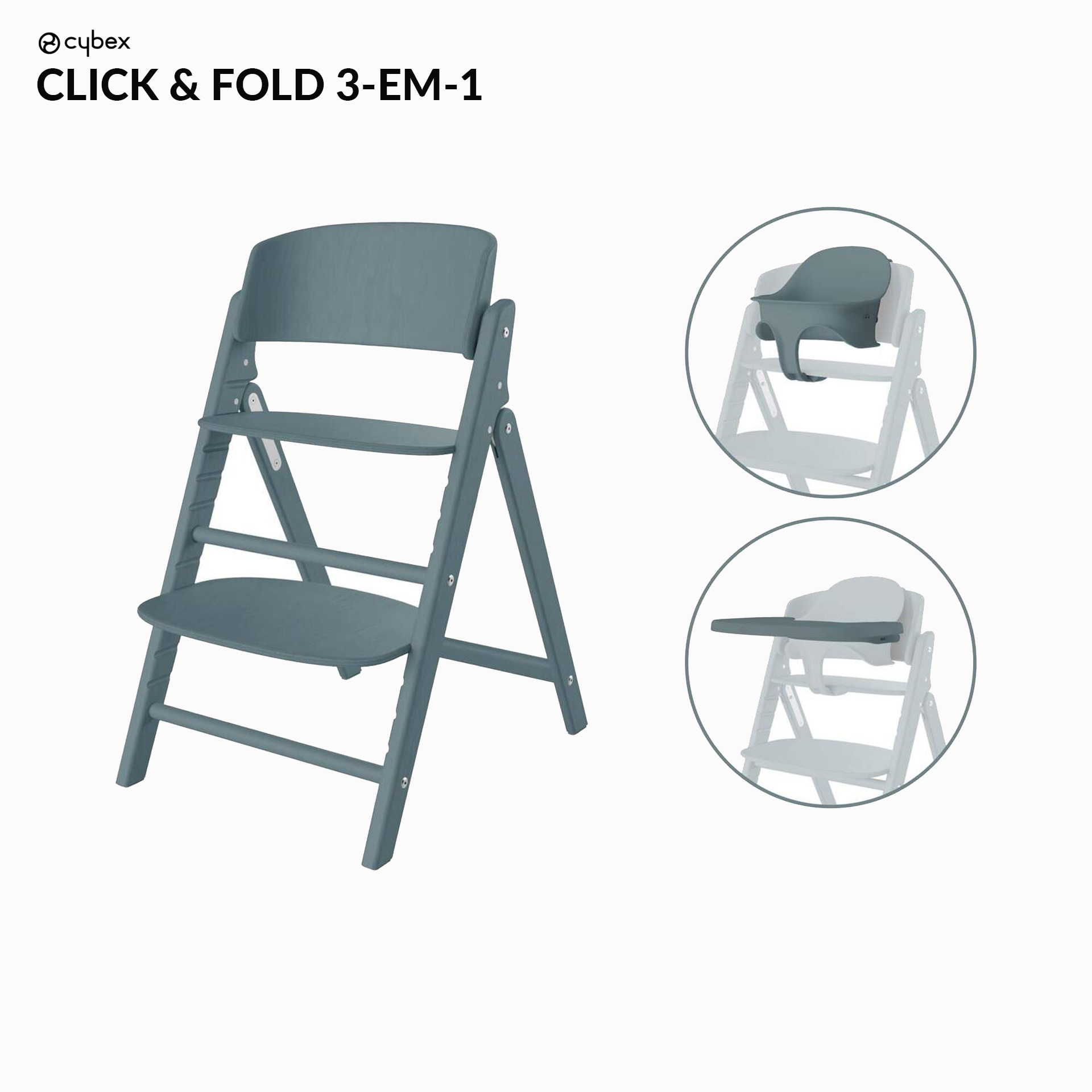 CLICK & FOLD 3 EM 1 SET