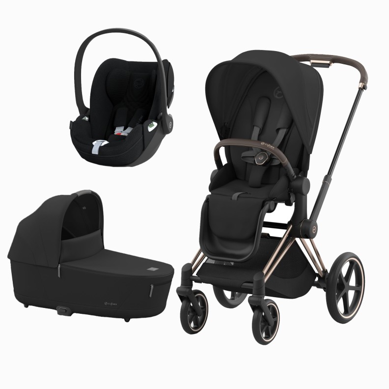 PRIAM ROSEGOLD + SEAT PACK + ALCOFA PRIAM + CLOUD T PLUS
