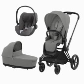 PRIAM MATT BLACK + SEAT PACK + ALCOFA PRIAM + CLOUD T PLUS