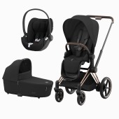 E-PRIAM ROSEGOLD + SEAT PACK + ALCOFA PRIAM LUX + CLOUD T SEPIA BLACK E-PRIAM ROSEGOLD + SEAT PACK + ALCOFA PRIAM LUX + CLOUD T SEPIA BLACK