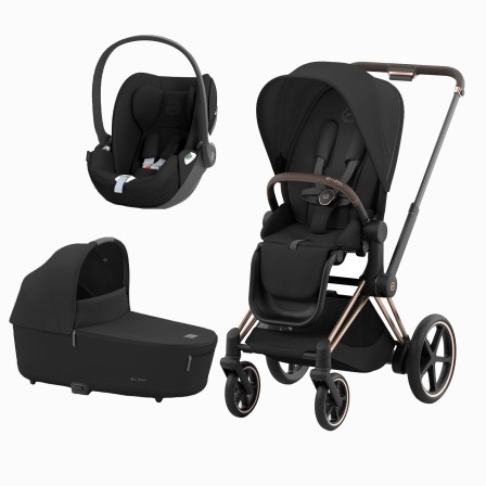 E-PRIAM ROSEGOLD + SEAT PACK + ALCOFA PRIAM LUX + CLOUD T