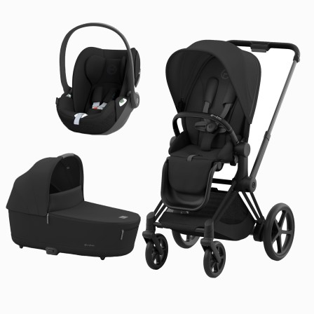E-PRIAM MATT BLACK + SEAT PACK + ALCOFA PRIAM LUX + CLOUD T