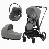 E-PRIAM MATT BLACK + SEAT PACK + ALCOFA PRIAM LUX + CLOUD T PLUS MIRAGE GREY E-PRIAM MATT BLACK + SEAT PACK + ALCOFA PRIAM LUX + CLOUD T PLUS MIRAGE GREY