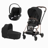 MIOS ROSEGOLD + SEAT PACK + ALCOFA MIOS + CLOUD T SEPIA BLACK