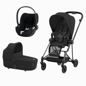 MIOS MATT BLACK + SEAT PACK + ALCOFA MIOS + CLOUD T PLUS SEPIA BLACK