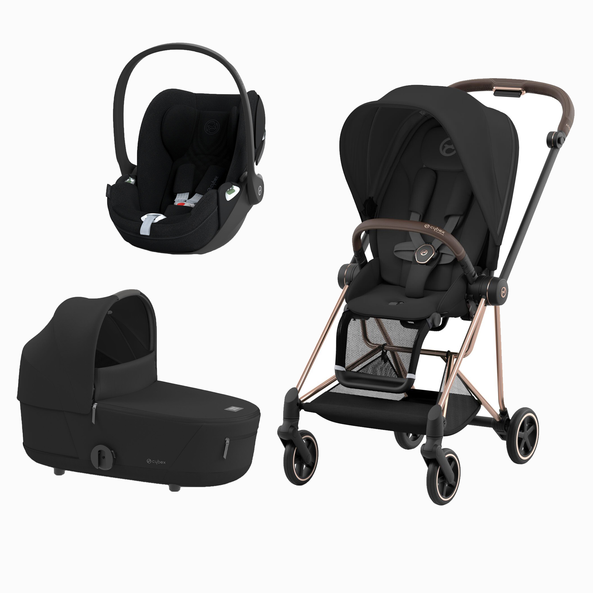 MIOS ROSEGOLD + SEAT PACK + ALCOFA MIOS + CLOUD T PLUS