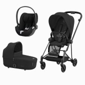 MIOS MATT BLACK + SEAT PACK + ALCOFA MIOS + CLOUD T SEPIA BLACK