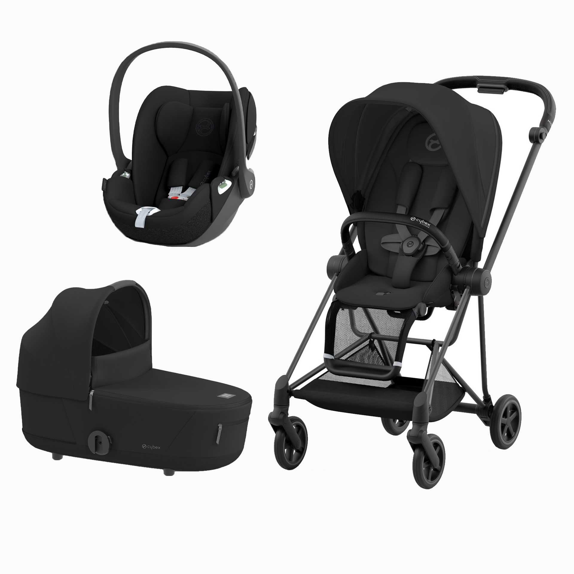 MIOS MATT BLACK + SEAT PACK + ALCOFA MIOS + CLOUD T