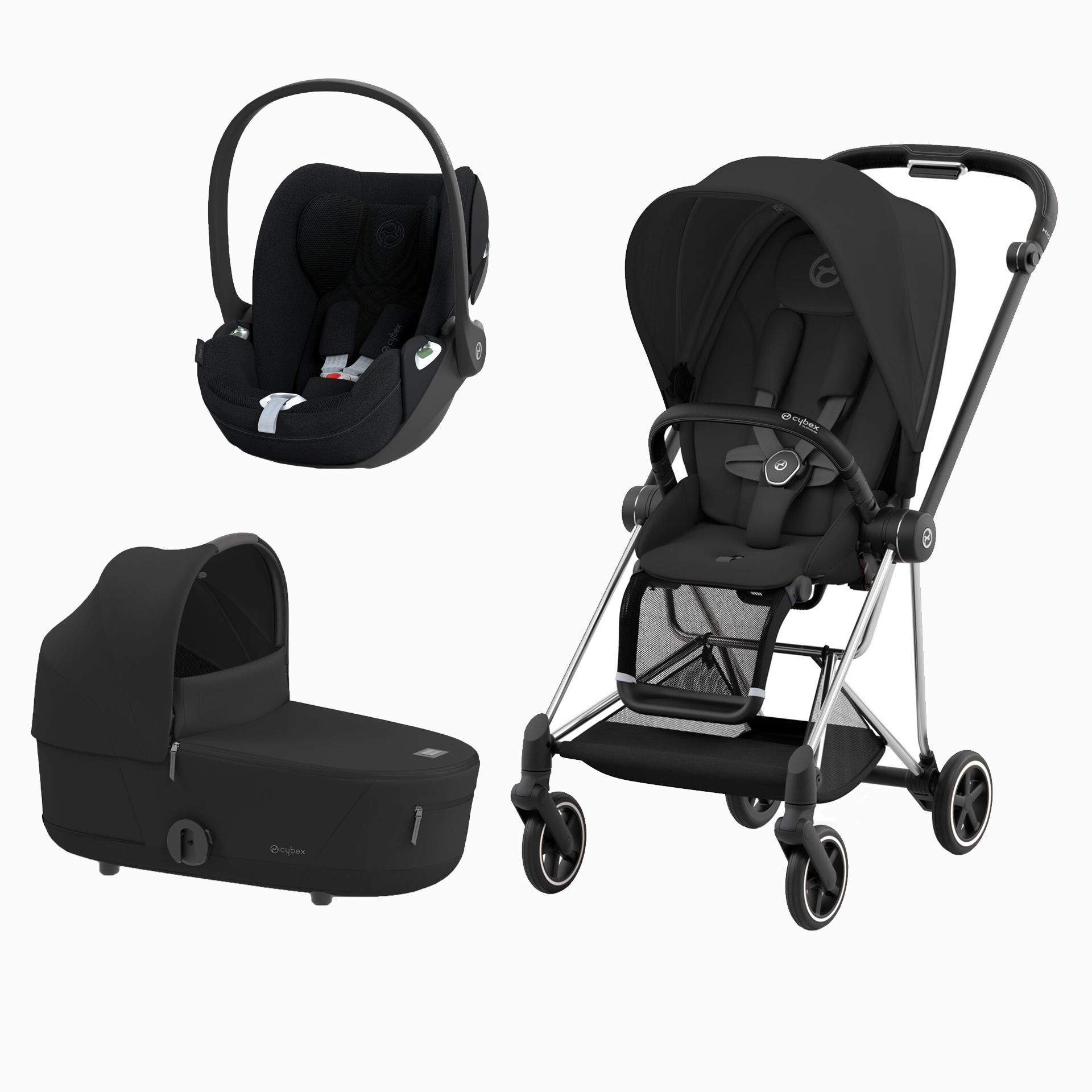 MIOS CHROME BLACK + SEAT PACK + ALCOFA MIOS + CLOUD T PLUS