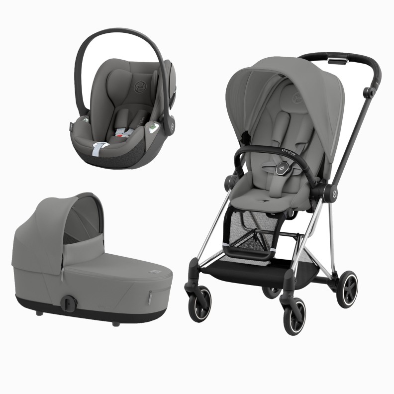 MIOS CHROME BLACK + SEAT PACK + ALCOFA MIOS + CLOUD T