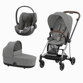 MIOS CHROME BROWN + SEAT PACK + ALCOFA MIOS + CLOUD T MIRAGE GREY