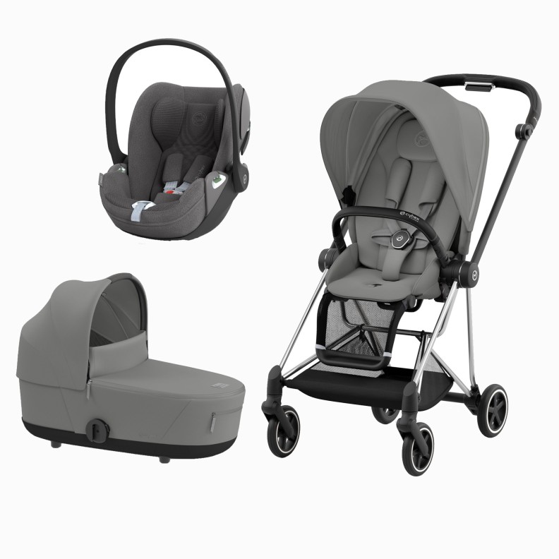 MIOS CHROME BLACK + SEAT PACK + ALCOFA MIOS + CLOUD T PLUS