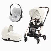 MIOS ROSEGOLD + SEAT PACK OFF WHITE + ALCOFA MIOS + CLOUD T PLUS PLATINUM WHITE