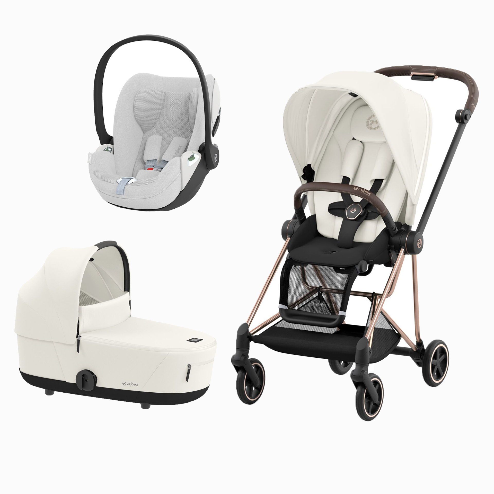 MIOS ROSEGOLD + SEAT PACK + ALCOFA MIOS + CLOUD T PLUS