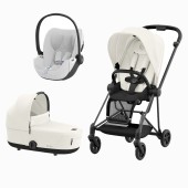 MIOS MATT BLACK + SEAT PACK OFF WHITE + ALCOFA MIOS + CLOUD T PLUS PLATINUM WHITE