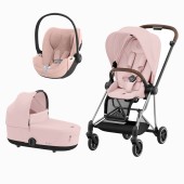 MIOS CHROME BROWN + SEAT PACK + ALCOFA MIOS + CLOUD T PLUS PEACH PINK