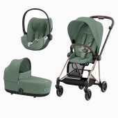 MIOS ROSEGOLD + SEAT PACK + ALCOFA MIOS + CLOUD T PLUS LEAF GREEN