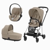 MIOS CHROME BLACK + SEAT PACK + ALCOFA MIOS + CLOUD T PLUS COZY BEIGE